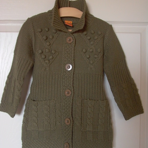 Mayoral Other - Mayoral Girls Green Knit Sweater Dress